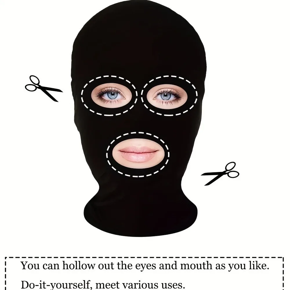 Halloween Cosplay Costumes Bla - Silicone Mask Bracket recension och pris