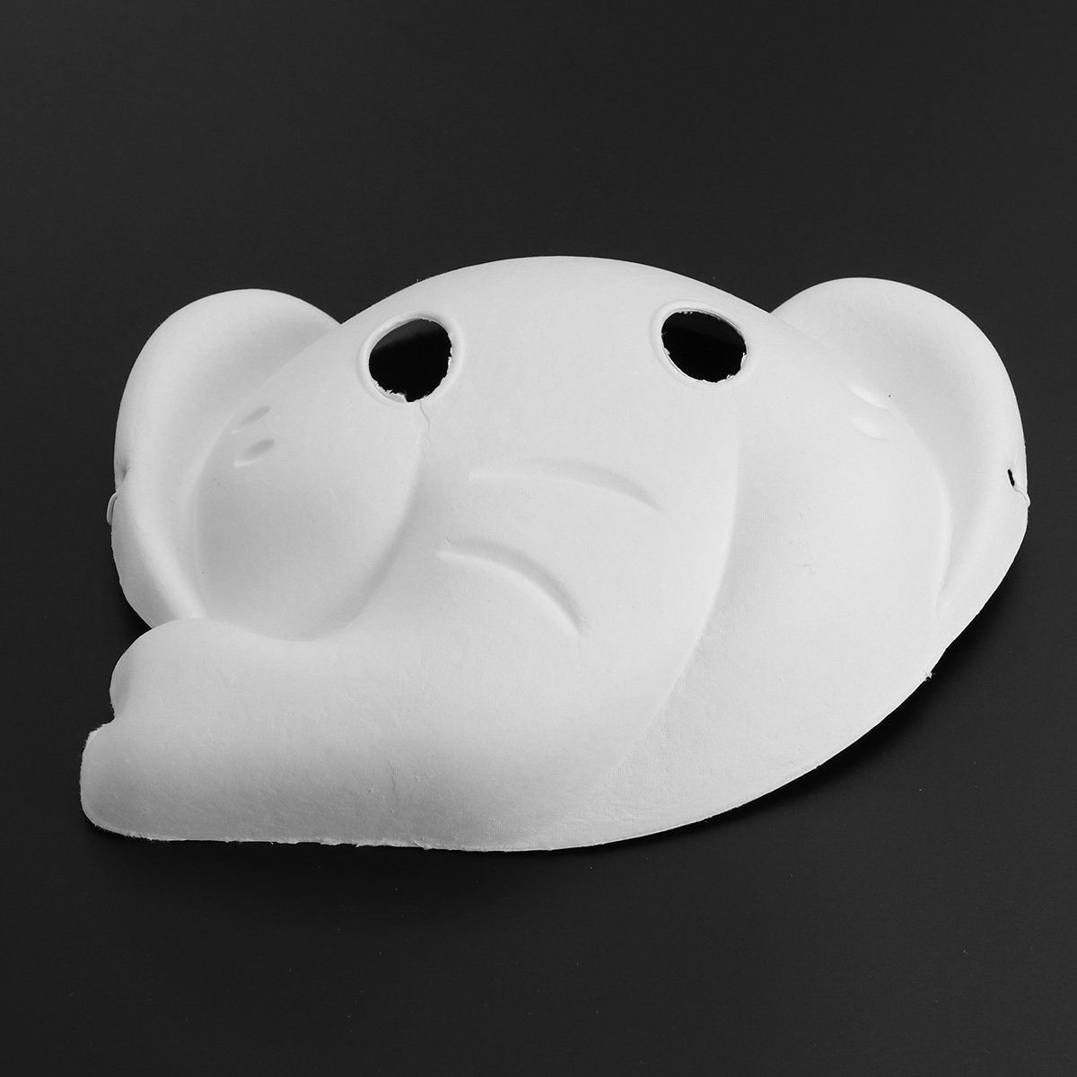 Blank White Full Face Mask for - Kids Face Mask recension och pris