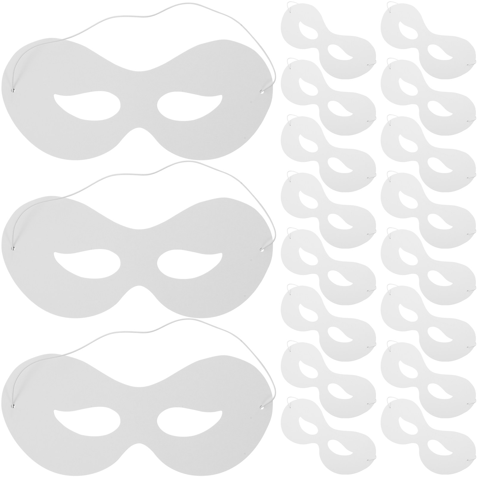 40Pcs Children's Blank Masks P - Kids Face Mask recension och pris