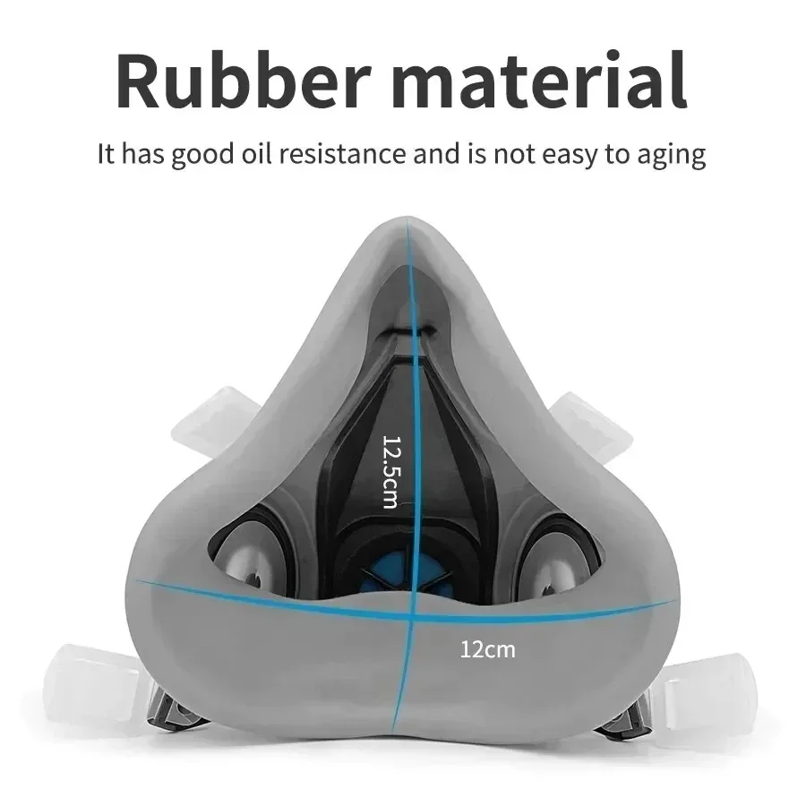 6200 Reusable Half Face Respir - Dust Mask Construction recension och pris